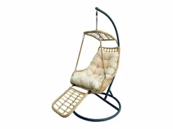 Discount Silla Colgante Yoevu - con reposapiés para interior y exterior - YV-RELAXCHAIR Sillón Colgante