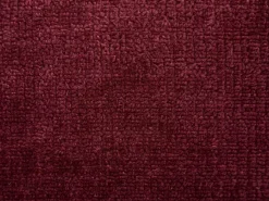 PASCAL MORABITO Silla con reposabrazos en tela bouclé y madera de hevea negra - Burdeos - LIVELIA Negro / Granate