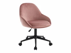 Outlet Vente-unique Silla con ruedas de escritorio NAODY 3771873 Rosa