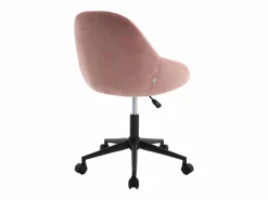 Outlet Vente-unique Silla con ruedas de escritorio NAODY 3771873 Rosa
