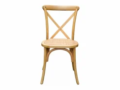 Best Sweeek Silla de bistró vintage de madera, set de 4 natural Color natural claro