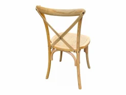 Best Sweeek Silla de bistró vintage de madera, set de 4 natural Color natural claro