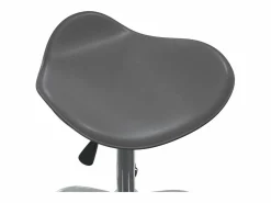 Clearance Silla de comedor giratoria de cuero sintético Taburete De Oficina