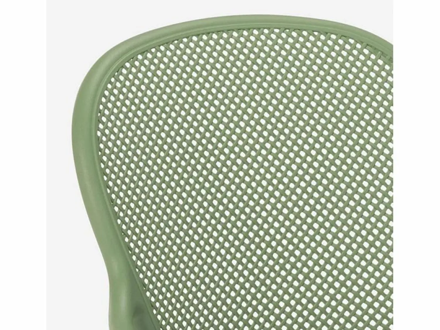 Hot AHD Silla de comedor moderna para bar, restaurante y cocina al aire libre en polipropileno Clara - oscuro Verde