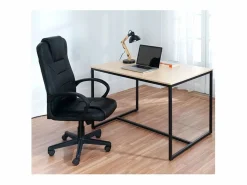 Basic Silla de despacho Lawyer polipiel 118-126x64x64 cm Adec