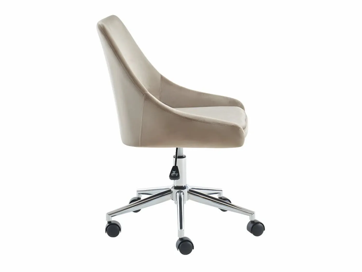 Discount Vente-unique Silla de escritorio - Terciopelo - . MASURIE Beige