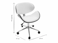 Best Silla de escritorio diseño y madera WALNUT Silla De Escritorio