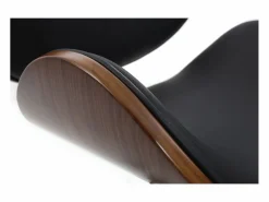 Miliboo Silla de escritorio diseño y madera WALNUT