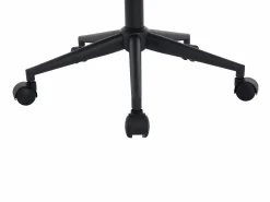 Discount Vente-unique Silla de escritorio terciopelo y negro altura ajustable - ELEANA Terracota