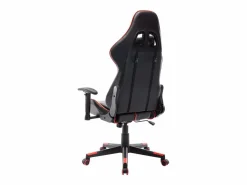 New Silla de gaming de cuero sintético negro y Silla Gaming