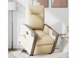 Silla de masaje reclinable de pie de tela color SHL9780