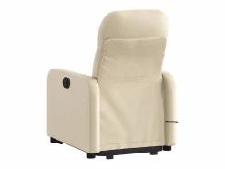 Online Silla de masaje reclinable de pie de tela color SHL7171 Crema