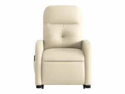Online Silla de masaje reclinable de pie de tela color SHL7171 Crema