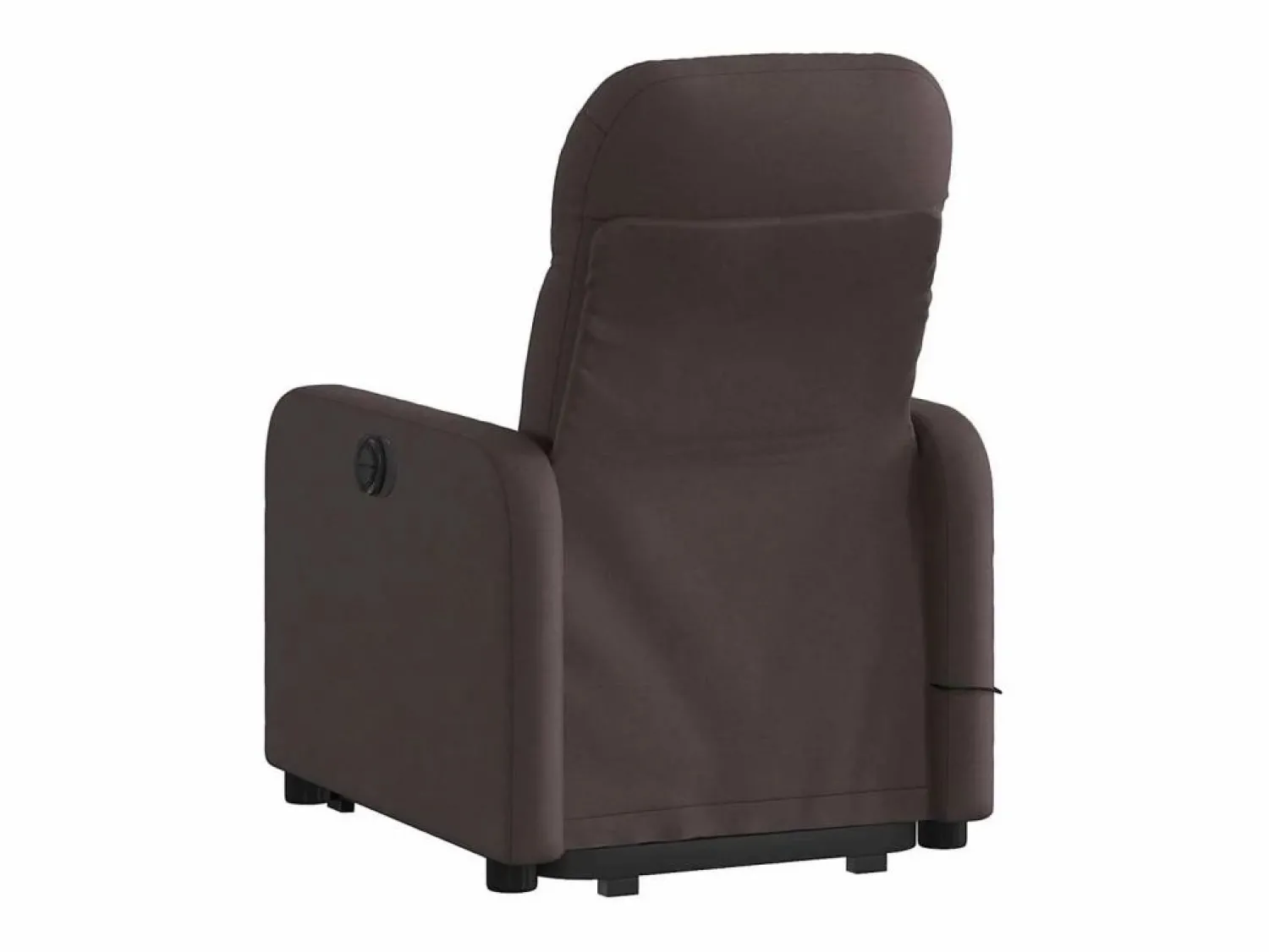 Silla de masaje reclinable de pie de tela marrón oscuro SHL8485 Sillón De Masaje