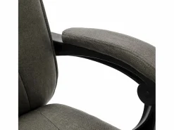 vidaxl Silla de oficina de masaje de tela