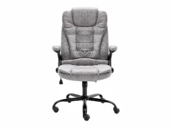 Silla de oficina de piel de ante sintética claro Silla De Oficina