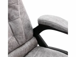 Silla de oficina de piel de ante sintética claro Silla De Oficina