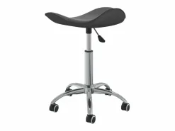 Sale Silla de oficina de piel sintética gris Taburete De Oficina