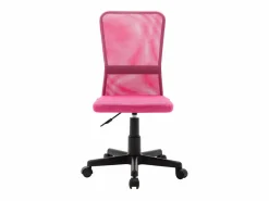 Clicnbuy Silla de oficina de tela de malla 44x52x100 cm Rosa