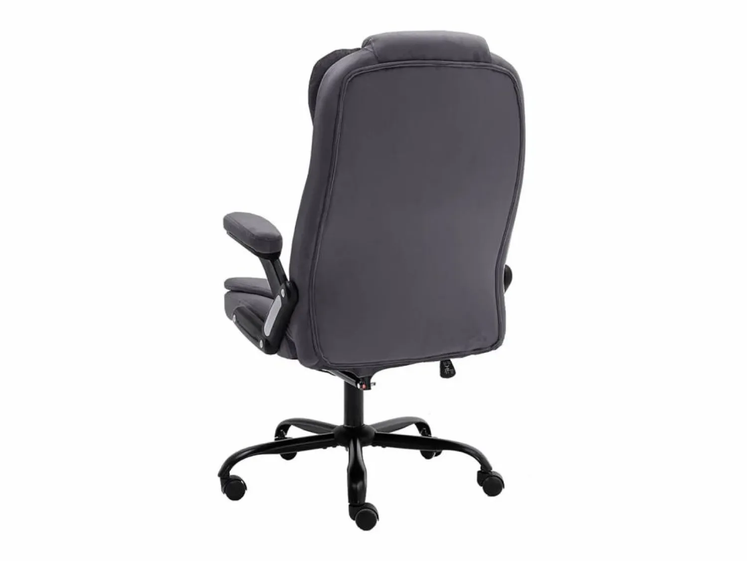 vidaxl Silla de oficina de terciopelo oscuro