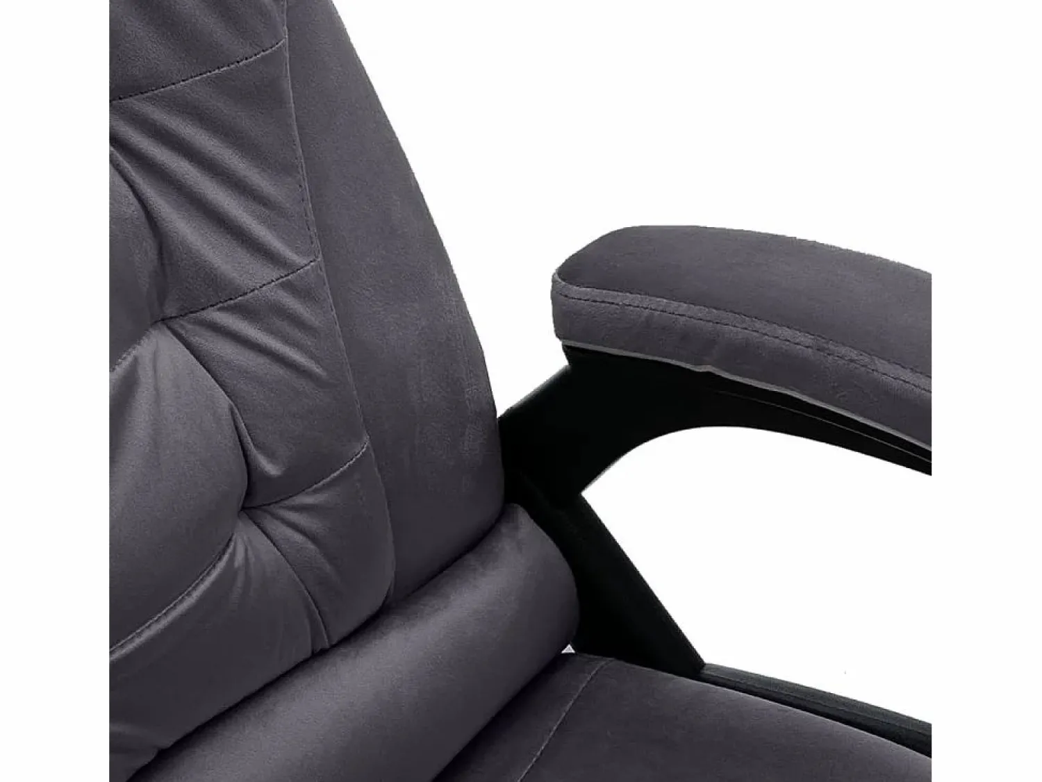 vidaxl Silla de oficina de terciopelo oscuro