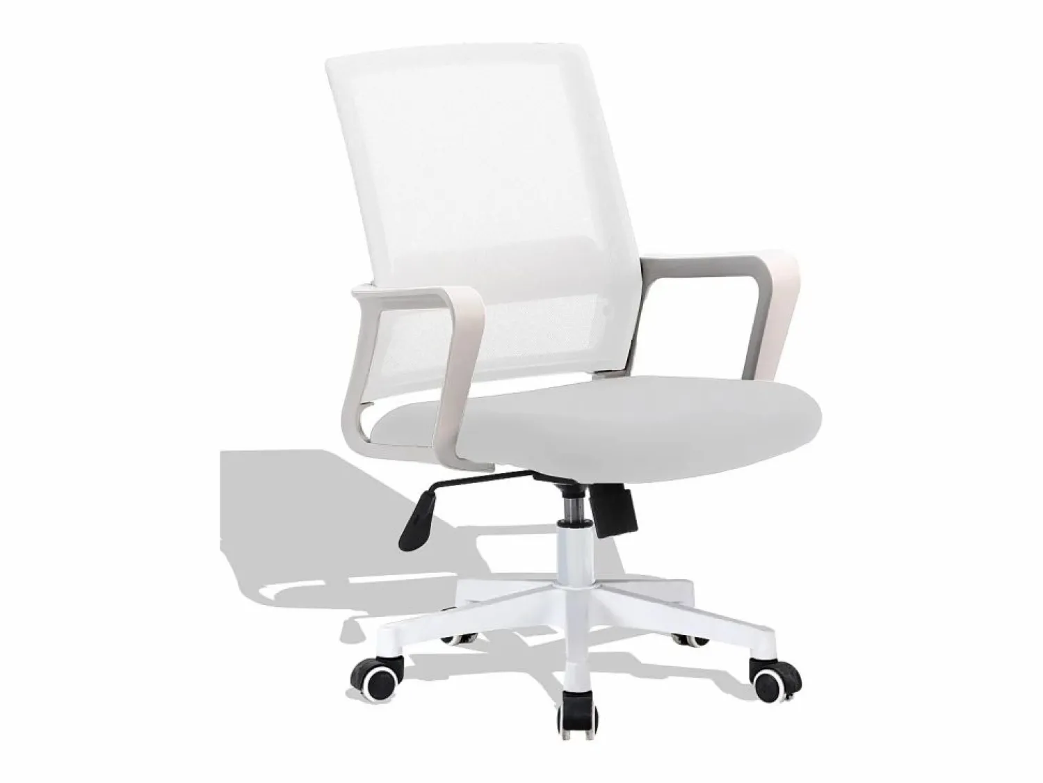Clearance Nest Dream Silla de oficina en tejido Mesh - Mars - Blanco