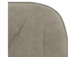 Clicnbuy Silla de oficina giratoria de terciopelo claro