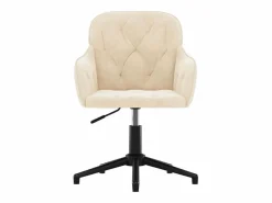Discount Silla de oficina giratoria de terciopelo color Silla De Escritorio