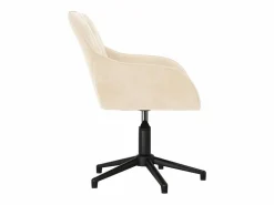 Discount Silla de oficina giratoria de terciopelo color Silla De Escritorio