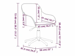 Discount Silla de oficina giratoria de terciopelo color Silla De Escritorio