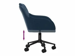 Online Silla de oficina giratoria terciopelo Silla De Escritorio