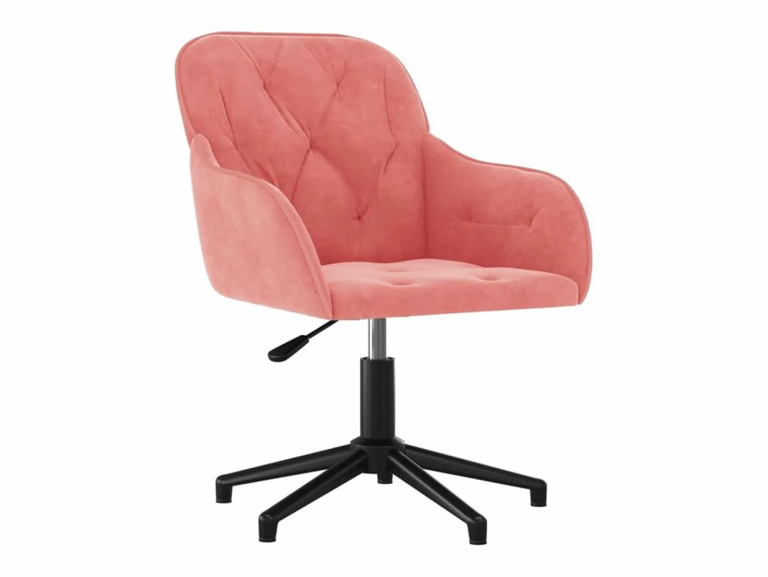 Hot Silla de oficina giratoria de terciopelo ES347840 Silla De Escritorio