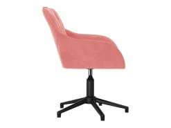 Hot Silla de oficina giratoria de terciopelo ES347840 Silla De Escritorio