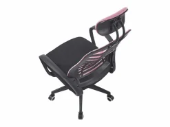 Best ADEC Silla de oficina Kneck reposacabezas regulable 106-116x58,5x56 cm Rosa