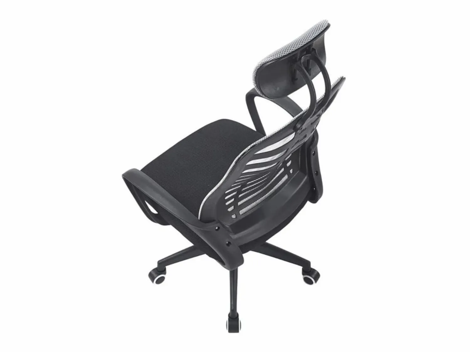 Sale ADEC Silla de oficina Kneck reposacabezas regulable 106-116x58,5x56 cm Gris