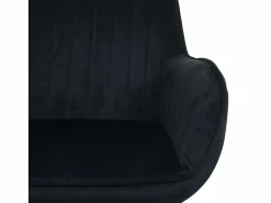 Discount Silla de oficina -J62 de terciopelo con reposabrazos, Silla De Escritorio