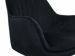 Discount Silla de oficina -J62 de terciopelo con reposabrazos, Silla De Escritorio