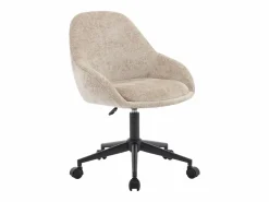 Discount Vente-unique Silla de oficina pana altura ajustable - NAODY Beige