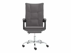 Clicnbuy Silla de oficina reclinable cuero sintético