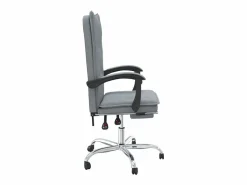 Clearance Silla de oficina reclinable de tela claro Silla De Oficina