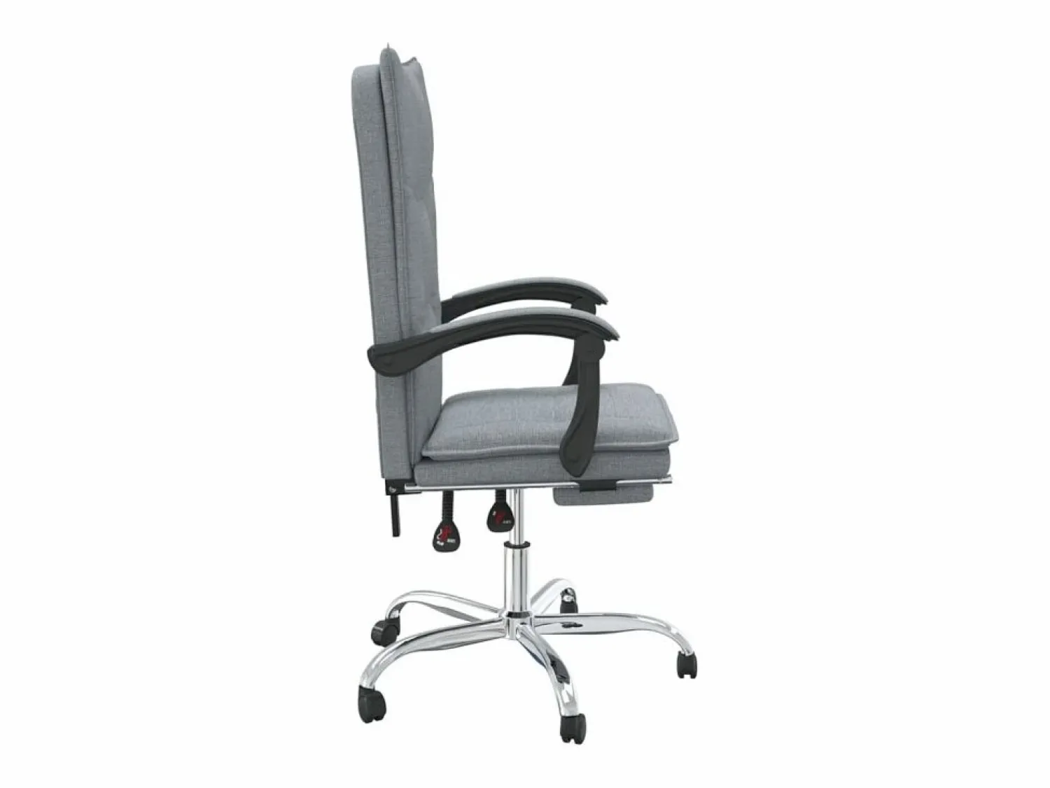 Clearance Silla de oficina reclinable de tela claro Silla De Oficina