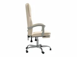 Best Silla de oficina reclinable cuero sintético Silla De Oficina
