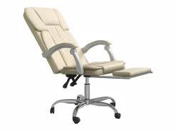 Best Silla de oficina reclinable cuero sintético Silla De Oficina