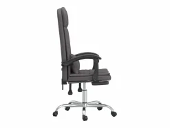 Hot Silla de oficina reclinable masaje cuero sintético Silla De Oficina