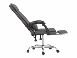 Hot Silla de oficina reclinable masaje cuero sintético Silla De Oficina