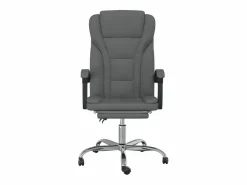 New Silla de oficina reclinable de tela oscuro Silla De Oficina
