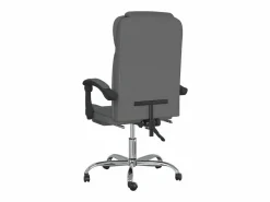 New Silla de oficina reclinable de tela oscuro Silla De Oficina