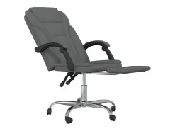 New Silla de oficina reclinable de tela oscuro Silla De Oficina