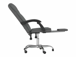 New Silla de oficina reclinable de tela oscuro Silla De Oficina