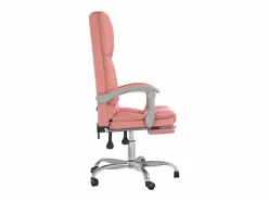Outlet Silla de oficina reclinable masaje cuero sintético Silla De Oficina